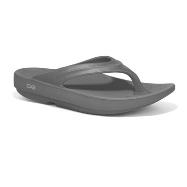 Oofos Women's Oolala Thong Sandal - Slate - Goodman's Shoes