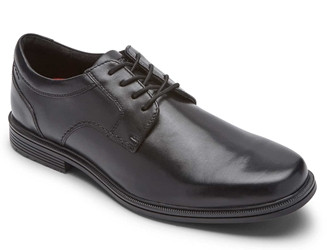 Rockport Men's Taylor Plain Toe - Black - Goodman's Shoes