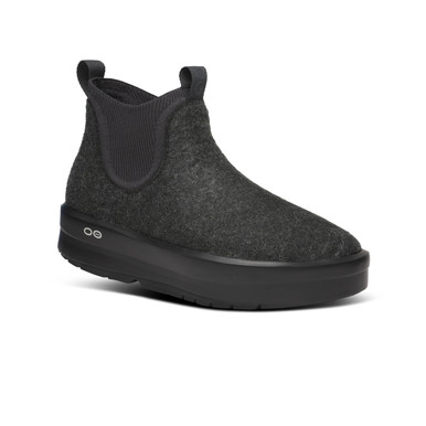 靴 Oofos oomega 27 Oofos Women's OOmega Londoner Boot - Black - Goodman's Shoes