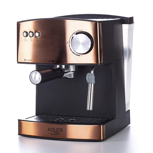 Cafetera espresso Adler AD-4404 · con vaporizador para leche