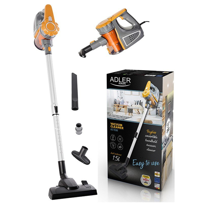 Aspiradora vertical de mano sin bolsa Adler AD 7036