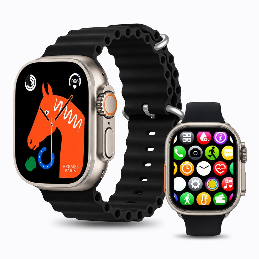 Smartwatch S9 Ultra 49 mm · llamadas Bluetooth y pulsómetro