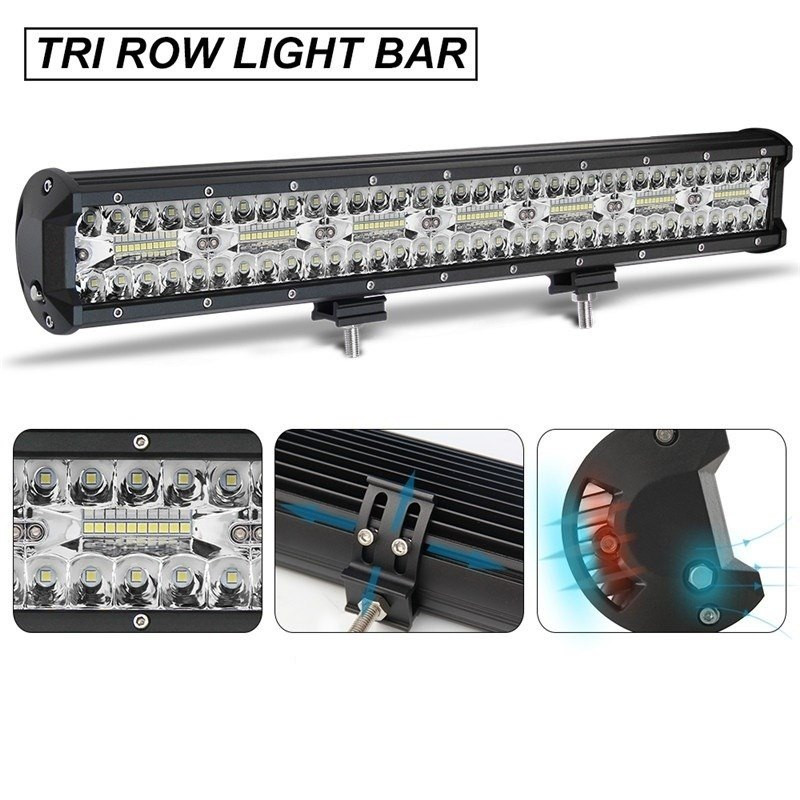 Barra LED de 420 W para todoterreno · 42.000 lúmenes y 280 LED CREE