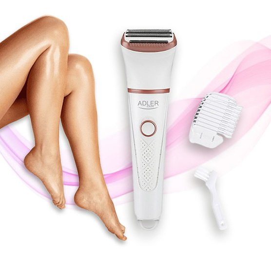 Afeitadora corporal Adler AD 2941 para mujer · uso en seco y húmedo