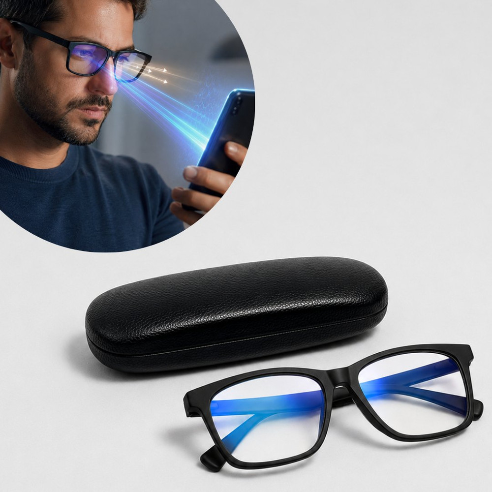 Gafas con filtro de luz azul · lentes resistentes a impactos