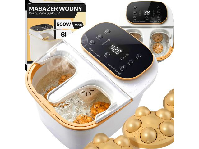 Masajeador de pies con agua caliente y rodillos · 500 W - imagen 1