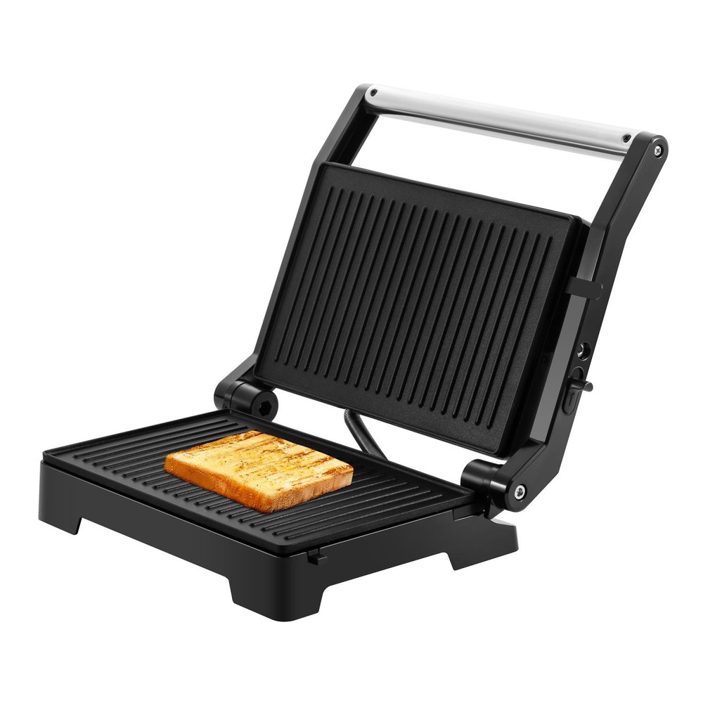 Grill sandwichera Royalty Line · 1000 W, apertura 180°, antiadherente