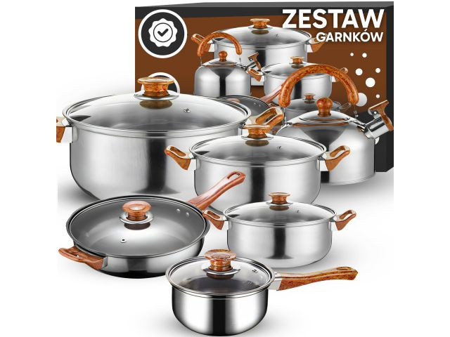 Batería de cocina 11 piezas antiadherente OR202