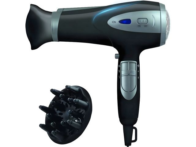 Secador de pelo iónico 5 en 1 UR166 · 2000 W