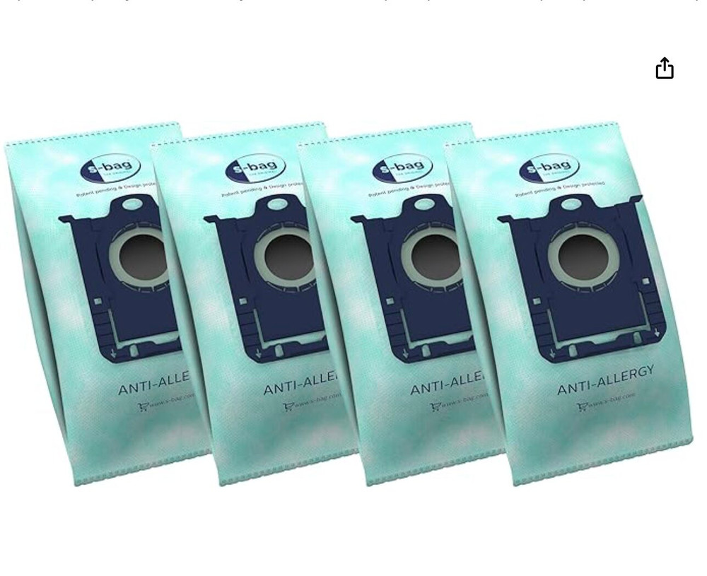 Bolsas aspiradora s-bag Anti-Allergy AEG pack 4