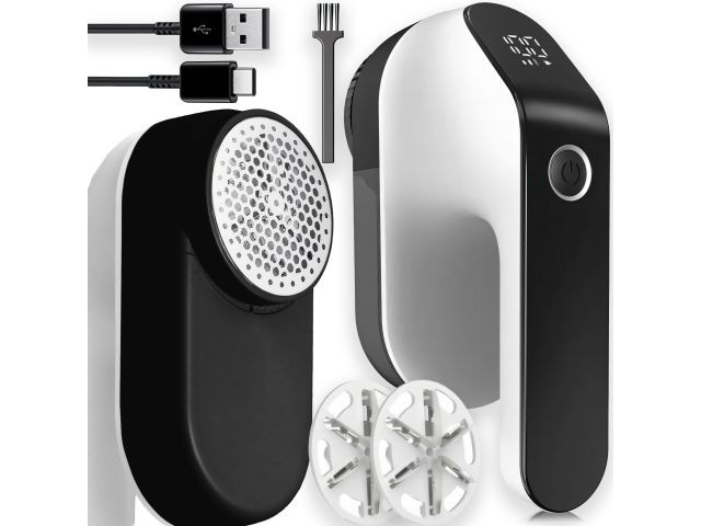 Quitapelusas 5 W con pantalla LED · USB-C