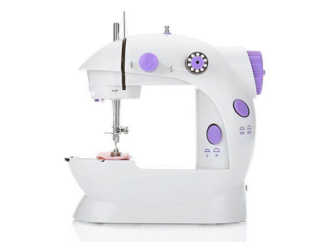 Mini máquina de coser portátil · 2 velocidades
