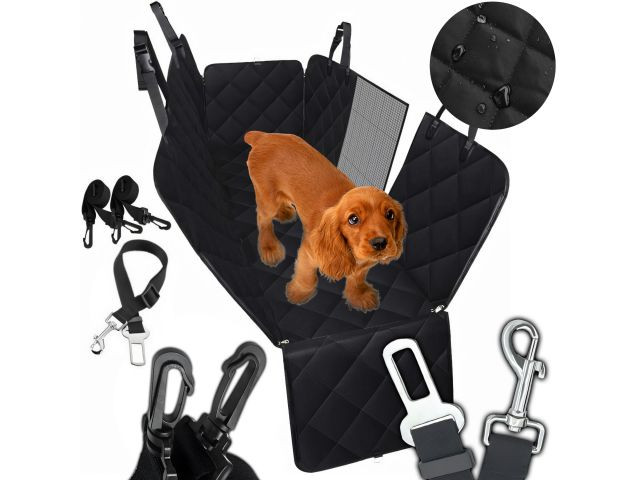 Funda de coche para perros · impermeable 139,5 × 204 cm
