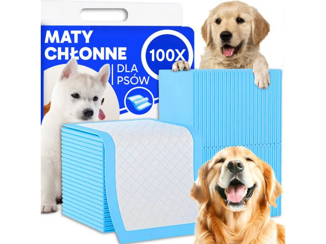 Empapadores para mascotas 40 × 60 cm · 100 unidades