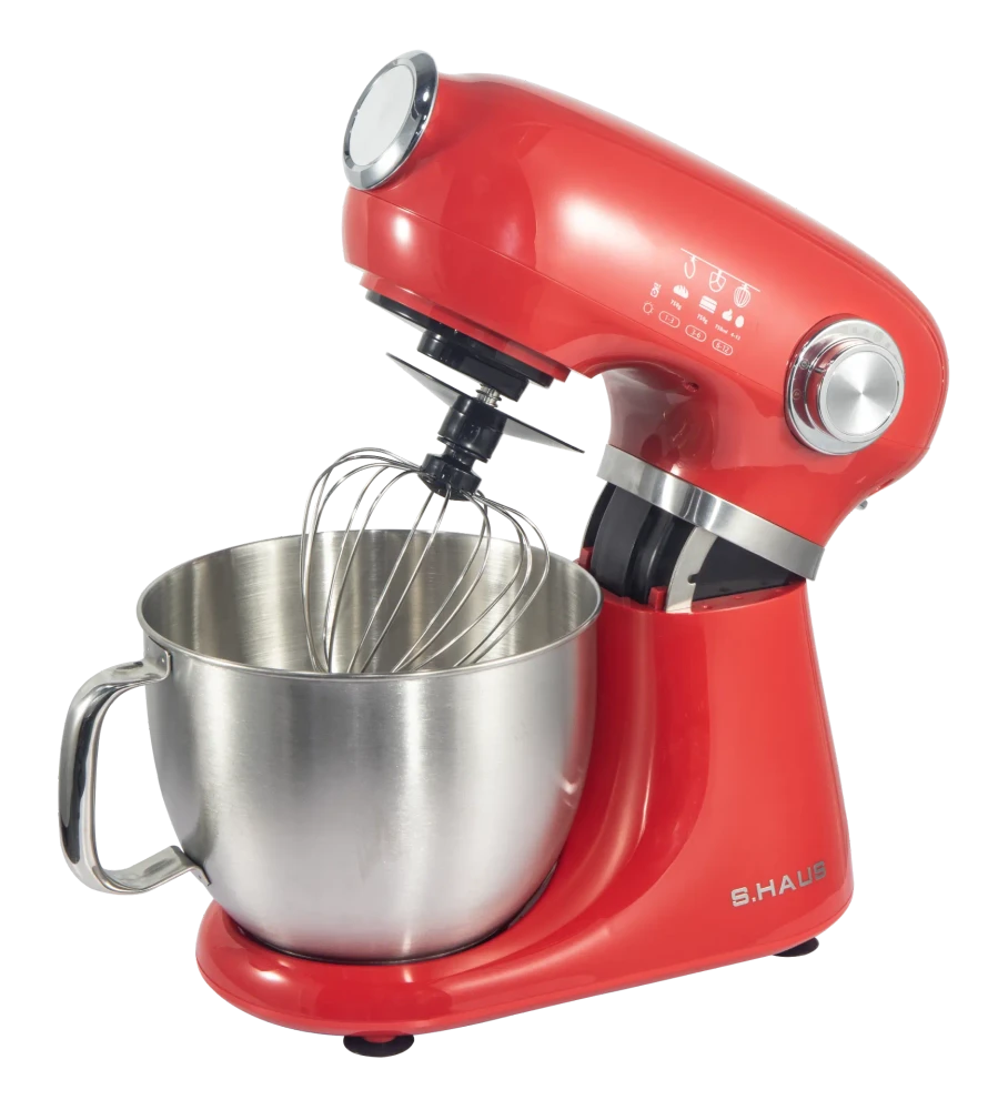 Amasadora repostería 5 L · 1000 W · roja · Swiss Haus