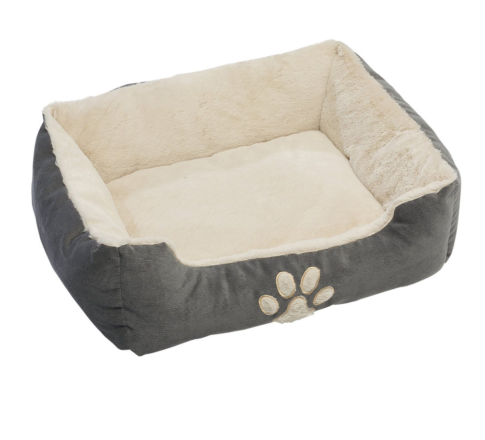 Cama para mascotas de pelo suave 60 x 48 x 18 cm · Pet Comfort