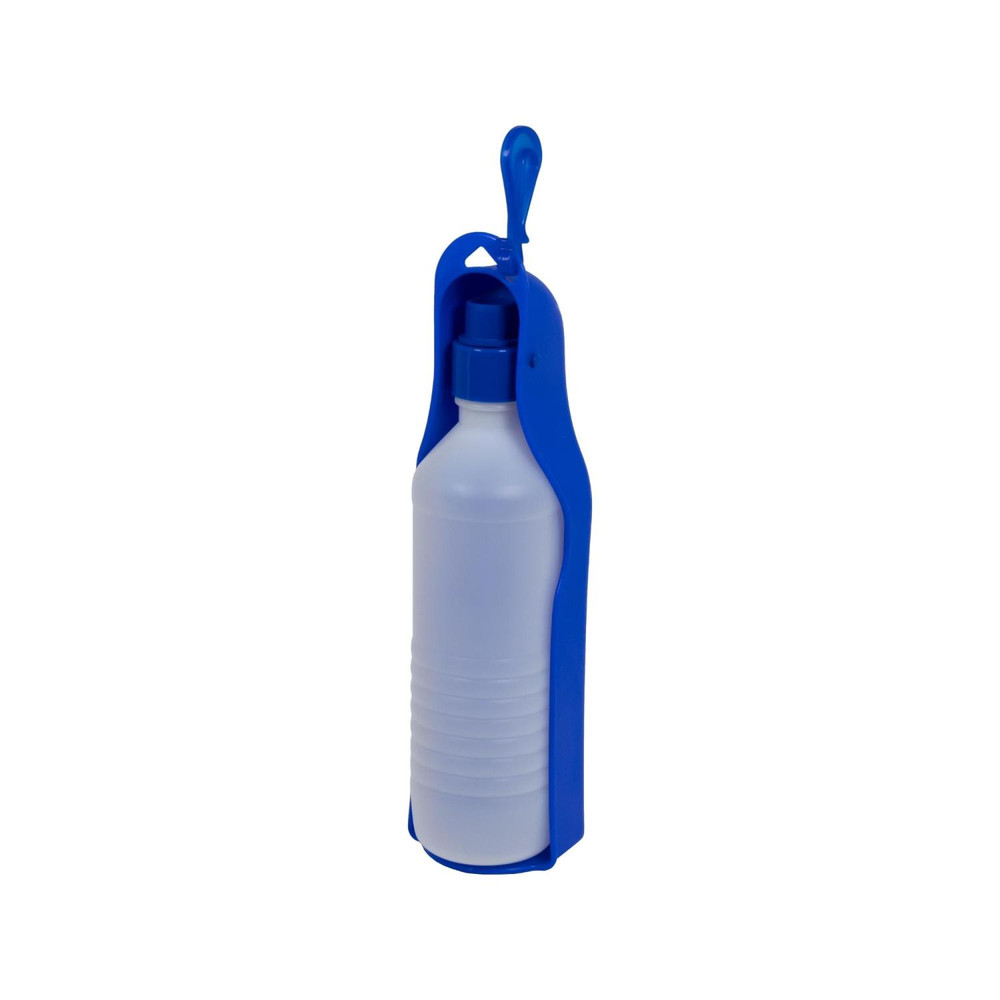 Botella bebedero portátil para perros con cuenco plegable