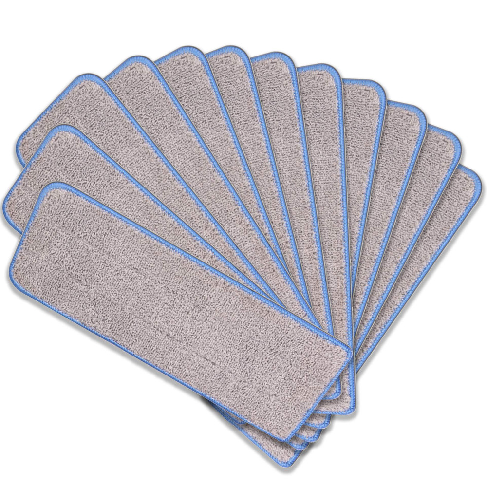 Recambio de microfibra lavable para fregona plana · 12 unidades