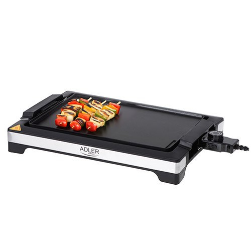Parrilla eléctrica de mesa Adler AD 6613 · con termostato regulable