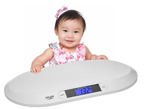 Balança para bebé Adler AD 8139 · até 20 kg com precisão de 10 g