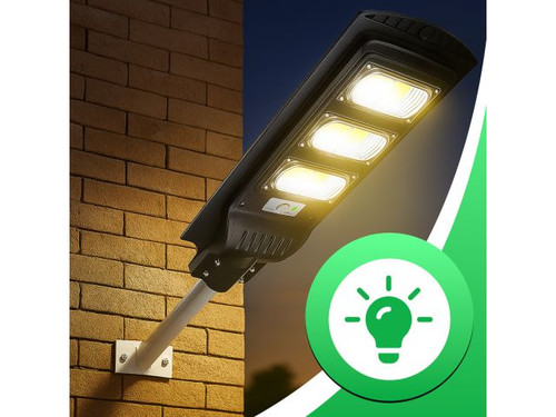 Farola solar LED 240 W con sensor y mando · IP67 - imagen 1