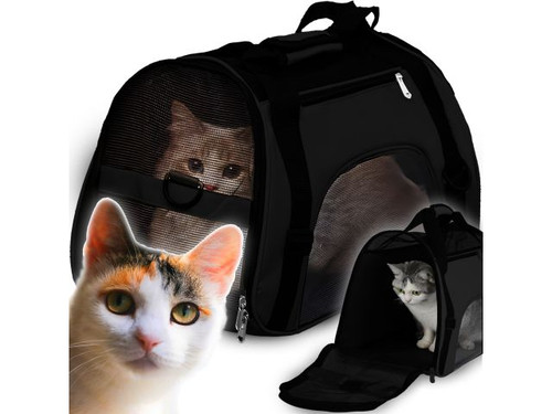 Transportadora de tecido para animais · 53 × 32 × 26 cm