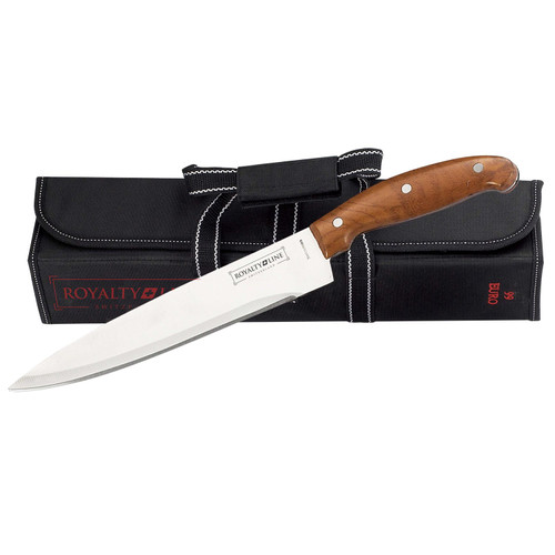 Juego de 9 cuchillos con estuche enrollable · Royalty Line