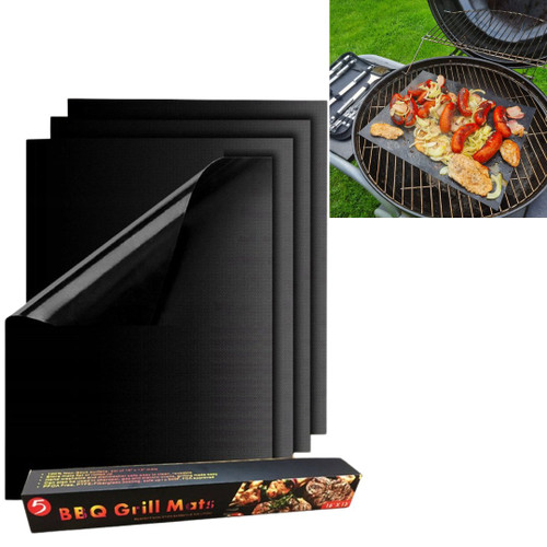 Láminas antiadherentes reutilizables para horno y barbacoa · 4 uds