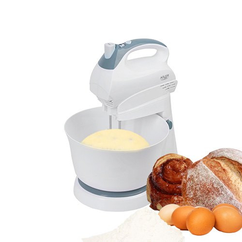 Batedeira amassadora Adler AD 4202 · taça de 3 L e 5 velocidades
