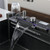 Fregadero de cocina ADM · con grifo extraíble y accesorios integrados