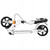 Patinete plegable con suspensión y doble freno · hasta 100 kg