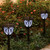 Farol solar de jardín de 44 cm · resistente al agua IP65