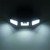 Foco solar de 100 LED con sensor de movimiento y crepuscular