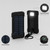 Power bank solar con brújula · 8000 mAh para camping y montaña