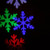 Proyector LED de copos de nieve · con movimiento para exterior