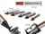 Kit de reparación de muebles · 6 tonos con cera y rotulador