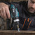 Atornillador inalámbrico ADM 12 V · con 2 baterías y set de 77 piezas
