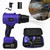 Soplador inalámbrico ADM de 400 W · 21 V para hojas y taller
