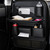 Organizador de respaldo para coche · con bandeja plegable