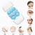 Rodillo facial frío en W y V · con perlas refrigerantes