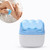 Rodillo facial frío en W y V · con perlas refrigerantes