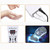 Mascarilla facial LED con 7 colores y microcorriente · 9 niveles
