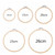 Kit de bordado para principiantes · 50 colores de hilo con bastidores
