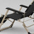 Tumbona reclinable plegable con colchoneta · respaldo regulable