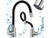 Grifo de cocina negro mate flexible con aireador - imagen 1