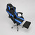 Silla gaming ADM con reposapiés · reclinable, cojín lumbar y cervical