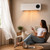 Calefactor de pared tipo cortina de aire · 2000 W · pantalla LED · mando