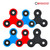 Set de 6 spinners de mano · ABS · rodamiento 608 · rojo, azul y negro
