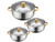 Batería de cocina 11 piezas con hervidor OR200 · inox y oro