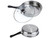 Batería de cocina 12 piezas O068 · acero inoxidable